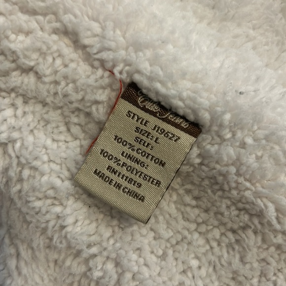 Fuzzy Jean Jacket - Picture 4 of 4